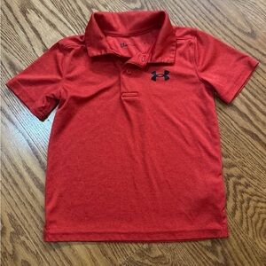 Under Armour Polo Shirt Boys Size 5